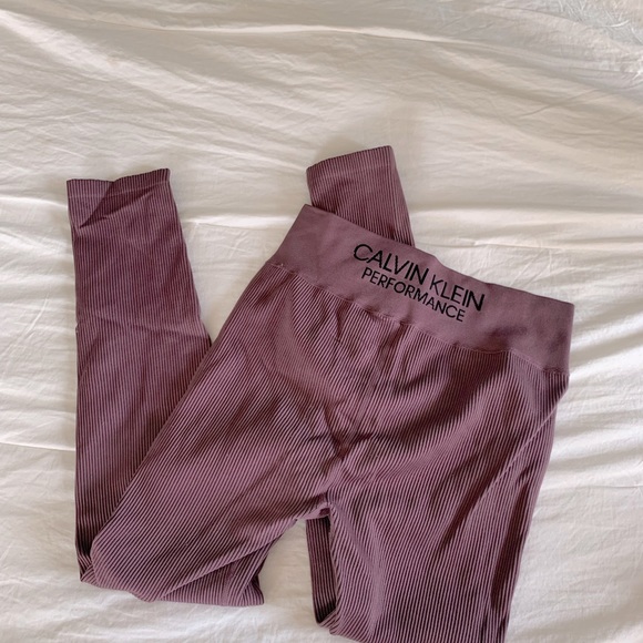 Calvin Klein ribbed leggings size m - Picture 1 of 2
